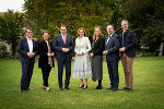 Die Agrarlandesräte mit der Vorsitzenden der Agrarreferentenkonferenz Landesrätin Simone Schmiedtbauer und Bundesminister Norbert Totschnig. © Land Steiermark/Binder; bei Quellenangabe honorarfrei Die Agrarlandesräte mit der Vorsitzenden der Agrarreferentenkonferenz Landesrätin Simone Schmiedtbauer und Bundesminister Norbert Totschnig.