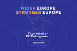 Logo des Förderaufrufs zum Thema EU-Erweiterung