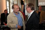Schriftsteller Dževad Karahasan und Landesrat Christian Buchmann © Foto Frankl Schriftsteller Dževad Karahasan und Landesrat Christian Buchmann