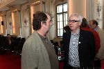 Kleine-Kulturchef Frido Hütter fragt nach bei Peter Pakesch … © Foto Frankl Kleine-Kulturchef Frido Hütter fragt nach bei Peter Pakesch …