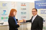 Gabriele Schmied im Gespräch mit Michael Kerschbaumer,dem SFG-Verantwortlichen für den Bereich „Innovation“. Gabriele Schmied im Gespräch mit Michael Kerschbaumer,dem SFG-Verantwortlichen für den Bereich „Innovation“.