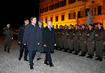 Bei der feierlichen Angelobung: LH Franz Voves, Verteidigungsminister Gerald Klug, Bürgermeister Siegfried Nagl und Militärkommandant Heinz Zöllner. Bei der feierlichen Angelobung: LH Franz Voves, Verteidigungsminister Gerald Klug, Bürgermeister Siegfried Nagl und Militärkommandant Heinz Zöllner.