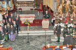 In der Pfarrkirche in Krieglach wurde des 100. Todestages von Peter Rosegger gedacht. © Foto: Jokob Hiller; bei Quellenangabe honorarfrei In der Pfarrkirche in Krieglach wurde des 100. Todestages von Peter Rosegger gedacht.