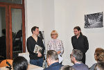 Begrüßten gemeinsam die zahlreichen Gäste im Steiermark Haus in Brüssel: Andreas Unterweger, Roswitha Preininger und Christoph Dolgan (v.l.) © Foto: Land Steiermark/A9/CS; bei Quellenangabe honorarfrei Begrüßten gemeinsam die zahlreichen Gäste im Steiermark Haus in Brüssel: Andreas Unterweger, Roswitha Preininger und Christoph Dolgan (v.l.)