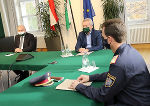 Im Rahmen des Gipfels wurde die Sicherheitslage in der Steiermark thematisiert. © Land Steiermark; bei Quellenangabe honorarfrei Im Rahmen des Gipfels wurde die Sicherheitslage in der Steiermark thematisiert.