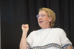 Adelheid Wölfl, Südosteuropakorrespondentin © Foto Fischer Adelheid Wölfl, Südosteuropakorrespondentin