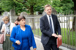 LH-Stv. Manuela Khom mit Botschafter Konrad Bühler © Land Steiermark; Verwendung bei Quellenangabe honorarfrei LH-Stv. Manuela Khom mit Botschafter Konrad Bühler