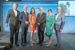 Herwig Hösele (Koordinator Pfingstdialog), Willibald Ehrenhöfer (Wirtschafts- und Wissenschaftslandesrat), Sandra Thier (Moderatorin), Sir Christopher Clark (University of Cambridge, Eröffnungsredner), Manuela Khom (Landeshauptmann-Stellvertreterin), Heinz Mayer (Geschäftsführer JOANNEUM RESEARCH) (v.l.) © Land Steiermark/Fischer; bei Quellenangabe honorarfrei Herwig Hösele (Koordinator Pfingstdialog), Willibald Ehrenhöfer (Wirtschafts- und Wissenschaftslandesrat), Sandra Thier (Moderatorin), Sir Christopher Clark (University of Cambridge, Eröffnungsredner), Manuela Khom (Landeshauptmann-Stellvertreterin), Heinz Mayer (Geschäftsführer JOANNEUM RESEARCH) (v.l.)