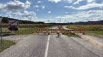 Die L 445 ist zwischen den Ortschaften Dietersdorf und Gillersdorf der Gemeinde Bad Loipersdorf gesperrt