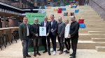 LAbg. GR Johannes Wieser, Vertriebsleiter Ewald Konrad, Landeshauptmann Mario Kunasek, Geschäftsführer Christoph Feyerer, Vizebürgermeister Ing. Hannes Pirstinger, Stadträtin Petra Mitteregger, WKO-Vizepräsident Ing. Herbert Ritter