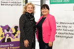 LH-Stv. Manuela Khom und A6-Leiterin Alexandra Nagl