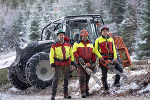 Peter Thaler, Markus Dick, Stefan Rodlauer : Platzmachen für Neues in den Steiermärkischen Landesforsten am Buchauer Sattel.  © Foto: Land Steiermark/Resch, bei Quellenangabe honorarfrei