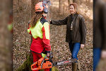 Forstliche Schutzausrüstung kann Leben retten! © Land Steiermark/Michaela Lorber 