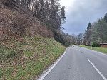 Das betroffene Straßenstück der B64 im Bereich der Weizklamm © Land Steiermark