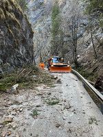 Bild von den Aufräumungsarbeiten