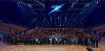Rund 700 Schüler waren zum "Meet & Greet" in die Stadthalle Graz gekommen.