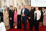 Landeshauptmann Mario Kunasek gratulierte rund 400 ausgezeichneten Maturantinnen und Maturanten bei einem Empfang in der Aula der Alten Universität in Graz. © Land Steiermark/ Jesse Streibl; Verwendung bei Quellenangabe honorarfrei