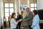 Bild vom Festakt in der Aula der Alten Universität