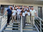 Gruppenbild zum Ende der Ausbildung