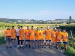 Gruppenbild von der Baustelle an der L229