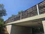 Bild vom betroffenen Straßenstück der B66