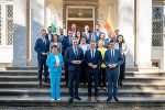 Bildbeschreibung: Impressionen vom Treffen der Landesregierungen von Kärnten und der Steiermark in Graz.
