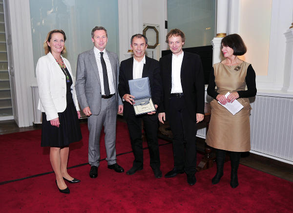 LR Bettina Vollath, Markus P. Kovac, Arch. Alfred Bramberger, Arch. Thomas Pucher, Gertrude Celedin. © Foto Strobl