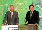 Die steirische Landesspitze präsentierte die Organisationsstruktur der drei neuen steirischen Bezirke
