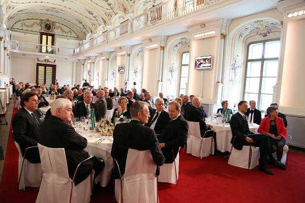 Zahlreiche Ehrengäste haben sich in der Aula der Alten Universität zum Festakt eingefunden. © Fotos: Land Steiermark/Wolf; bei Quellenangabe honorarfrei