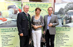 Franz Patz, Anna Thaller und Bestsellerautor Markus Hengstschläger bei der AgrarPädagogika 2012 im Schloss St. Martin