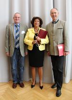 Bernhard Preiner, Gabriele Budiman und Helmut Hirt (v. l.)