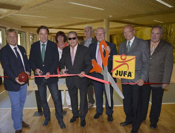 Die Ehrengäste bei der Eröffnung. © Fotos: Stadt Bruck/Maili; bei Quellenangabe honorarfrei