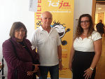 Marianne Gronemeyer, Johann Aftenberger und Denise Schiffrer-Barac, v.l.