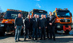 Peter Wolfinger (Strm. Judenburg-Knittelfeld), Johann Petzl (Strm. Scheifling), Bertram Lick (Strm. Murau), Helmut Fritz, Rene Möschl (Ass. Regionalleitung), Karl Lautner und Sigmar Dörfler (Zentralwerkstätte Judenburg) (v.l.)