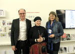 Michael Schilhan, Michaela Mayer-Michnay und Katharina Kocher-Lichem bei der Eröffnung in der Landesbibliothek (v.l.)