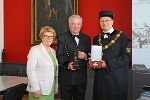 Uniratsvorsitzende Waltraud Klasnic, LH Hermann Schützenhöfer und Rektor Wilfried Eichlseder