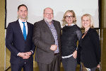 Gleichbehandlungsbeauftragte Sabine Schulze-Bauer begrüßte LAbg. Alexandra Pichler-Jessenko, Personalchef Bernhard Langmann und den Festredner Thomas Schoditsch von der Uni Graz beim Festakt (v.r.)
