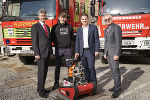 Besonders der Einsatz neuer Technologien - wie hier ein Rettungsroboter - soll durch die Uni-Feuerwehren vorangetrieben werden.