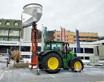 Ein Prototyp einer mobilen Windmaschine