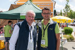 Präsident des Oldtimer Club Bgm. Franz Knauhs konnte Landeshauptmann Hermann Schützenhöfer bei der Hügelland-Classic begrüßen.