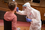 Antigen-Testungen in der Steiermark. © Bilder: Land Steiermark/Streibl; Verwendung bei Quellenangabe honorarfrei Antigen-Testungen in der Steiermark.