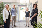 Gleichbehandlungsbeauftragte Sabine Schulze-Bauer, Fabian Ebner und Helene Cibinello (Büro Gleichbehandlungsbeauftragte Land Steiermark) und Priska Pschaid, Gleichbehandlungsbeauftragte Magistrat Graz luden zur ersten Online-Länderkonferenz (v.l.) © Foto: Land Steiermark/Streibl; bei Quellenangabe honorarfrei Gleichbehandlungsbeauftragte Sabine Schulze-Bauer, Fabian Ebner und Helene Cibinello (Büro Gleichbehandlungsbeauftragte Land Steiermark) und Priska Pschaid, Gleichbehandlungsbeauftragte Magistrat Graz luden zur ersten Online-Länderkonferenz (v.l.)