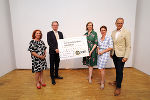 Doris Wolkner-Steinberger (Geschäftsführerin der Steirischen Landestiergarten GmbH), LR Christopher Drexler, LR Barbara Eibinger-Miedl und die Geschäftsführung der Universalmuseum Joanneum GmbH Alexia Getzinger und Wolfgang Muchitsch.