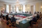 In der Grazer Burg wurde ein runder Tisch zur aktuellen Corona-Situation in der Steiermark abgehalten.