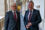 LR Seitinger und LH-Stv. Lang haben sich für Abmilderung von Mietsprüngen im Sozialwohnbau eingesetzt. © Land Steiermark/König; Nutzung bei Quellenangabe honorarfrei LR Seitinger und LH-Stv. Lang haben sich für Abmilderung von Mietsprüngen im Sozialwohnbau eingesetzt.