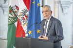 Bundespräsident Alexander Van der Bellen ist der 120. Träger des Ehrenrings des Landes Steiermark. © Land Steiermark/Foto Fischer; bei Quellenangabe honorarfrei Bundespräsident Alexander Van der Bellen ist der 120. Träger des Ehrenrings des Landes Steiermark.