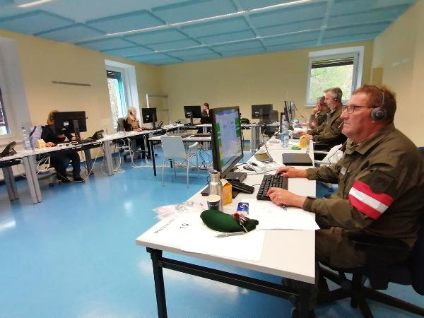 Fast 20 Monate durchgehend unterstützte das Bundesheer die Gesundheitsbehörden beim "Contact Tracing". © Land Steiermark/Martin Schemeth; Verwendung bei Quellenangabe honorarfrei