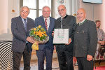 Gerald Schöpfer, LH Hermann Schützenhöfer, Manfred Prisching, Michael Krainer (v.l.).