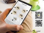 Funde der Tigermücke bitte über die kostenfreie App Mosquito-Alert melden.