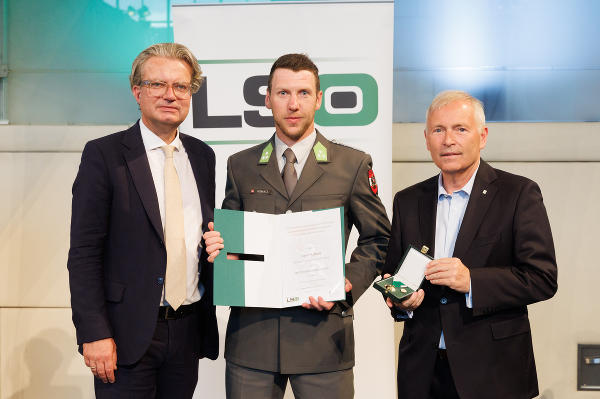 LR Christopher Drexler, David Komatz und Christian Purrer (ASVÖ). © Erwin Scheriau; bei Quellenangabe honorarfrei
